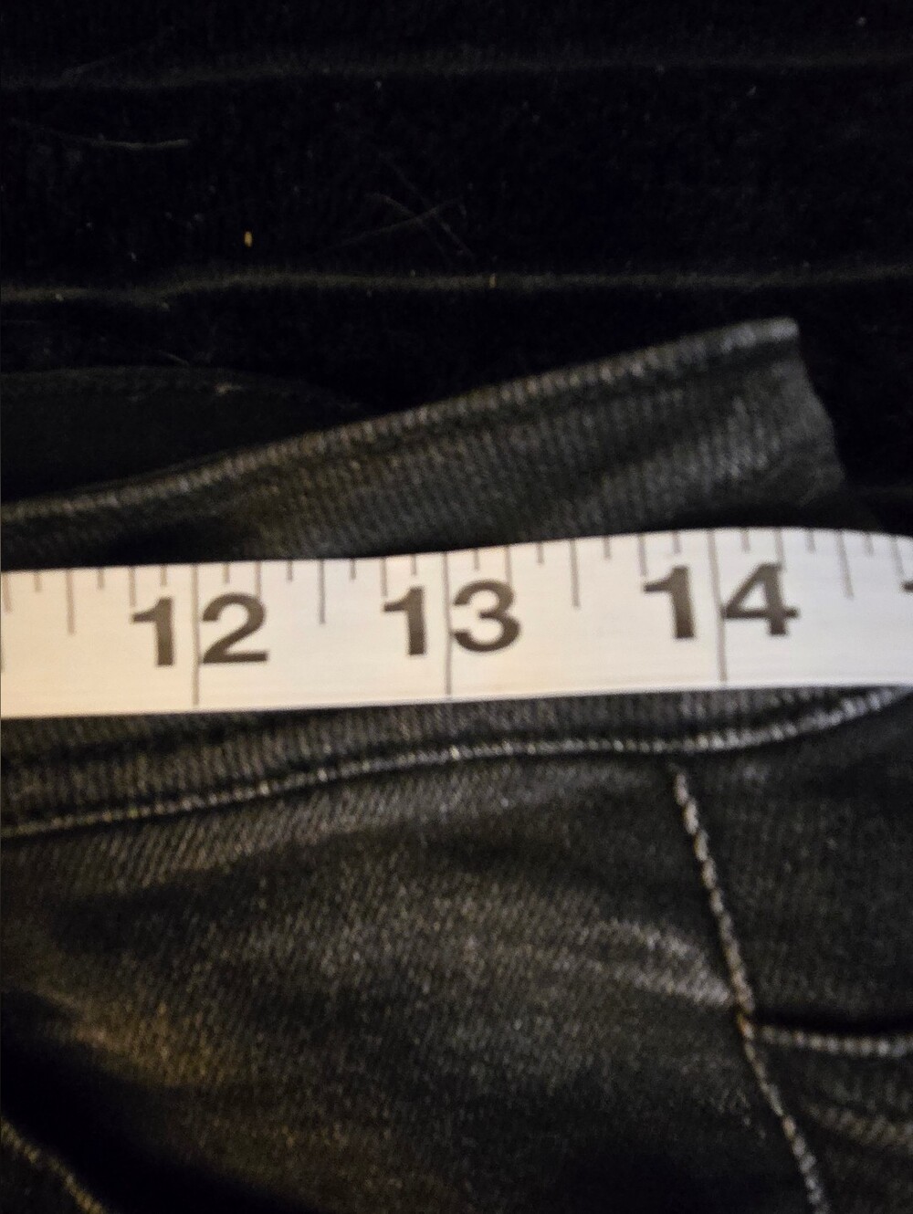 Disclosure Black Wash Low Mid Rise Bootcut Stretch Jeans Sz 7 Jrs NWOT - Picture 4 of 10